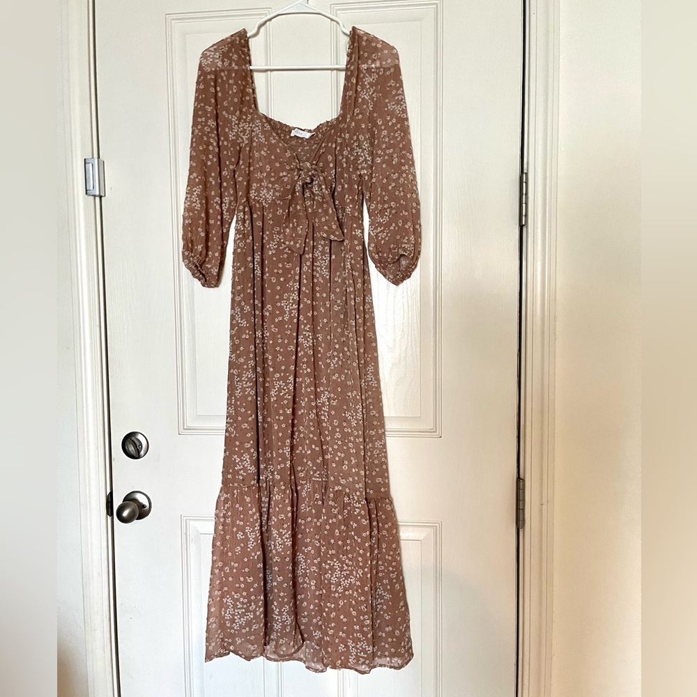 Lush Meadow Floral Maxi Dress
